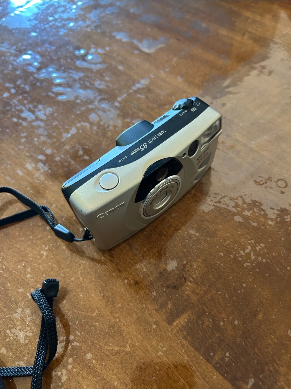 Canon Sure Shot 85 Zoom Point and Shoot Film Camera - Silver - Picture 3 of 8